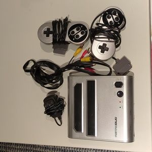 Retro console NES/SNES Bundle - Retro-Bit Retro Duo Silver/Black